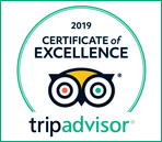 Trip Advisor Certificate of Excellence 2019